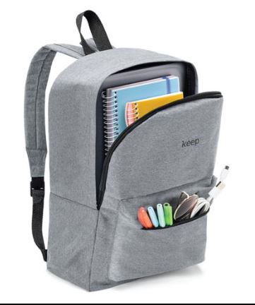 Mochila Multi Kepp Gris 15.6