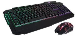 Combo Kit Gamer Noga Teclado Mouse Retroiluminado Nkb-5320