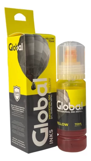 Tinta Amarillo Premium Global Alternativa T504 / 544 70 ml