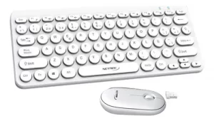 Teclado y Mouse Inalámbrico Netmak NM-KB850-W
