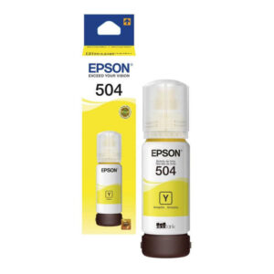 Tinta Epson T504 Original Amarillo