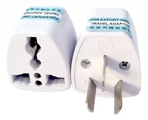 Adaptador Enchufe Viajero Inglés Uk Europeo 3 Patas 10 Amp
