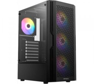 Procesador AMD Ryzen 5 8600G 5.0GHz Turbo AM5 + Wraith Stealth Cooler + Mother ASUS PRIME A620M-K AM5 DDR5 + Memoria Kingston DDR5 16GB 5600MHz KVR CL46 + Placa de Video Asrock Radeon RX 7600 8GB GDDR6 Challenger OC + Disco Solido SSD M.2 Patriot 512GB P320 3000MB/s PCI-E Gen3 x4 + Fuente Antec 750W 80 Plus Bronze ATX 3.1 PCIe 5.1 CSK750DC AR + Gabinete Antec AX20 ELITE RGB Black Mesh 4x120mm RGB Fijo Fans Vidrio Templado