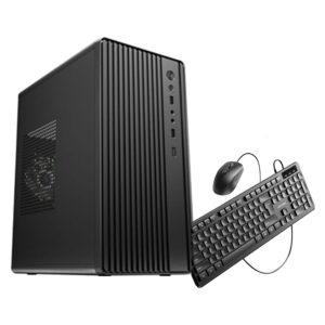 Procesador Intel Core i3 12100 4.3GHz Socket 1700 Alder Lake + Mother Asrock H610M-HDV/M2 R2.0 DDR4 S1700 + Memoria Kingston DDR4 8GB 3200MHz CL22 KVR32N22S6/8 + Disco Solido SSD M.2 Patriot 512GB P320 3000MB/s PCI-E Gen3 x4 + Gabinete KIT Spartan A1 + Fuente + Teclado y Mouse de Regalo