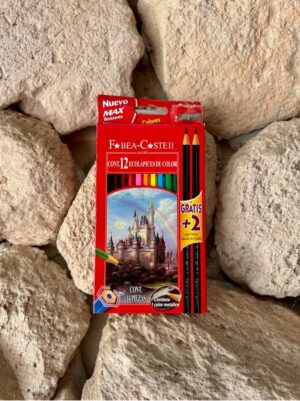 Lapices Largos De Color Fabel-Casteli x 14u. + 1 Sacapuntas.