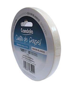 Cinta De Papel Candela 12mm x 50mts.