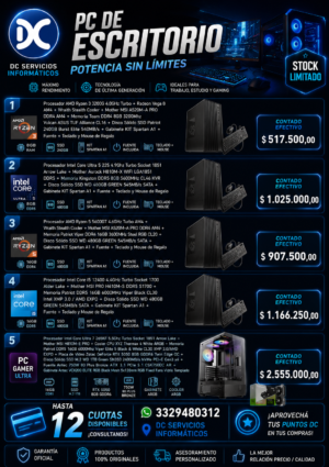 PC ESCRITORIO 28-05-2026