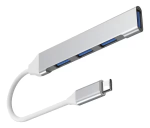 HUB USB-C 4 puertos Netmak