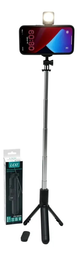Palo Selfie Trípode Luo Lu-z510 Con Luz Led Y Bluetooth